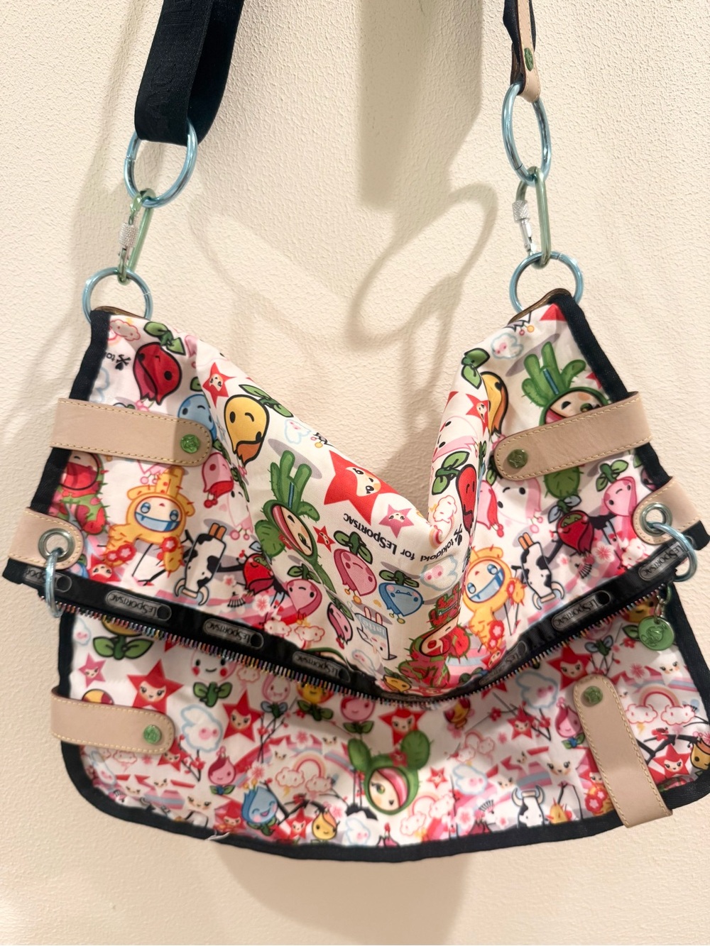 LeSportsac Tokidoki Shoulder Crossbody Bag  -rare (worn Once)